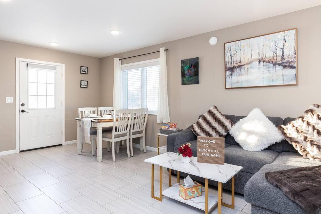 فيلا Birch Hill Retreat Great Location2+Garage+Aurora فيربانكس المظهر الخارجي الصورة